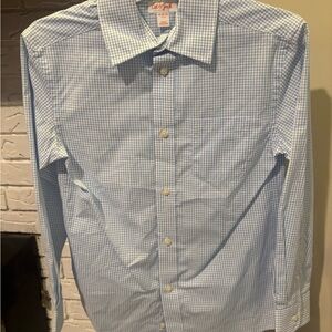 Boy’s Blue Checkered Shirt